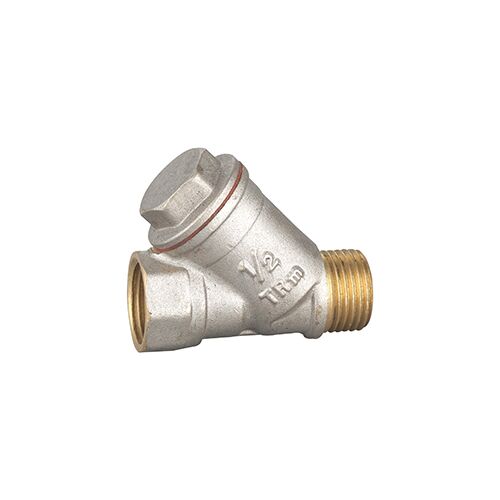 BSP Thread Connection Brass Male Y-Strainer FM