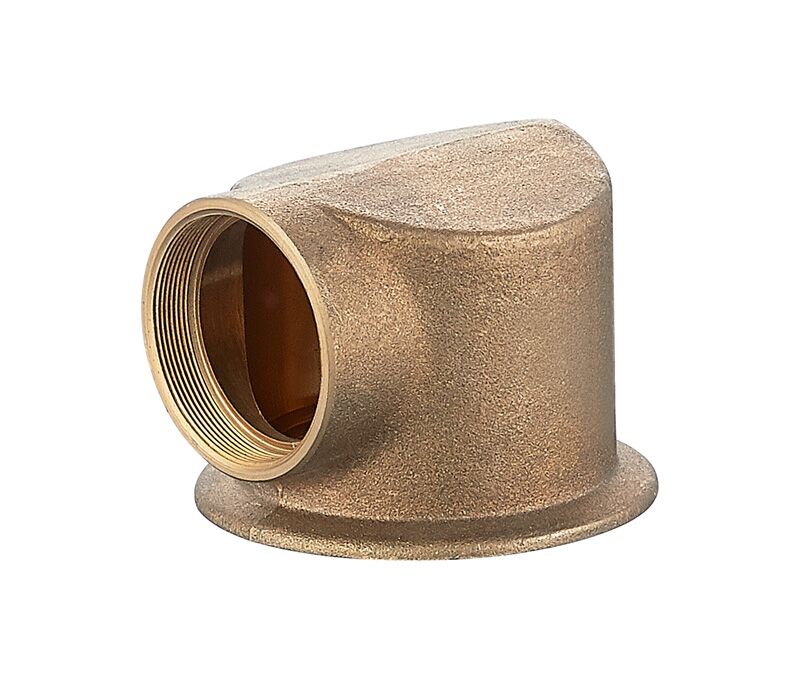 Brass Closet Spud Pipe Fitting For Bathtub Waste