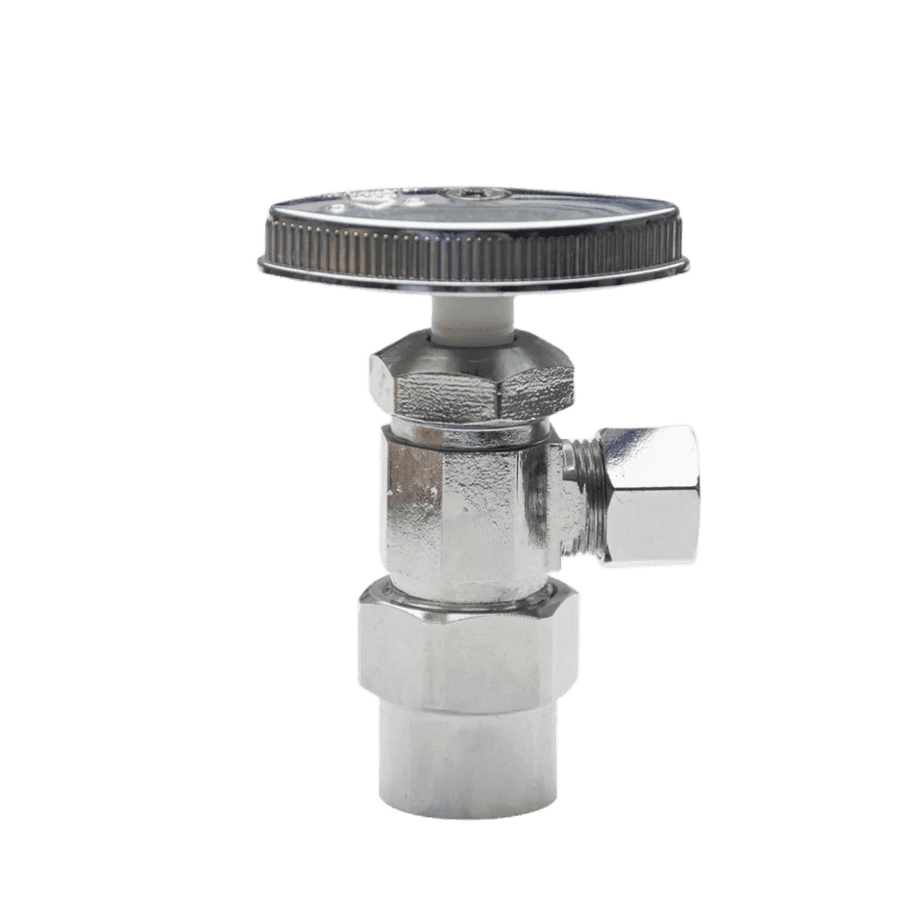 brass chrome bathroom angle valve
