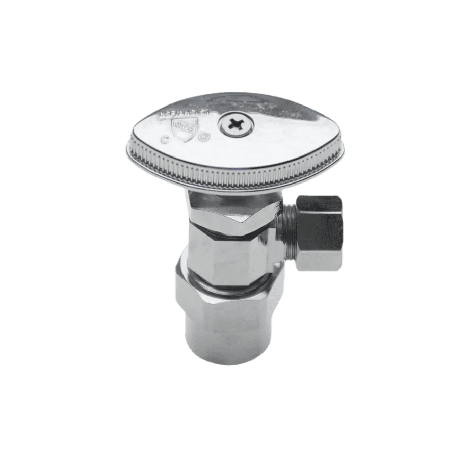 brass chrome bathroom angle valve