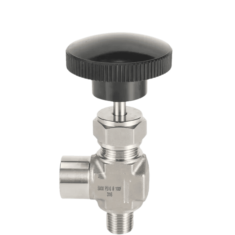 ss316 angle needle valve