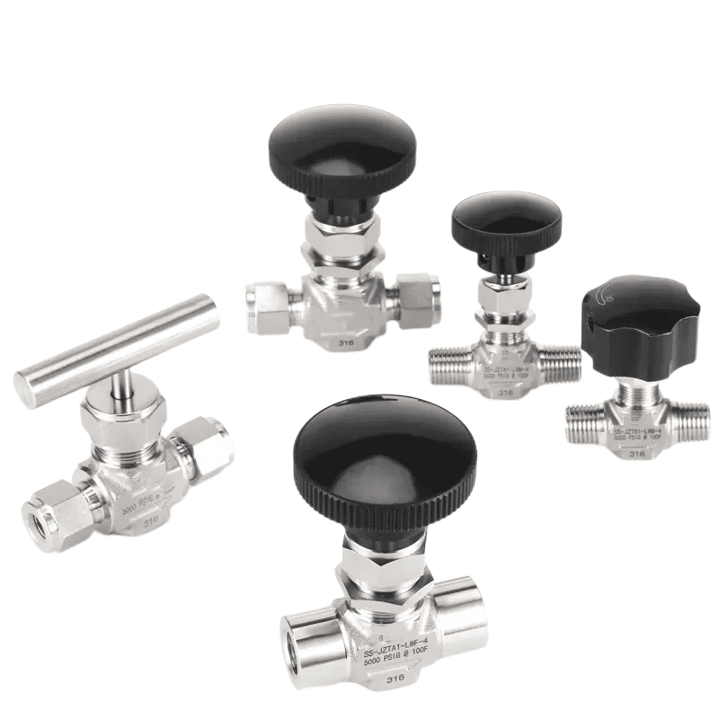Stainless steel needle valves