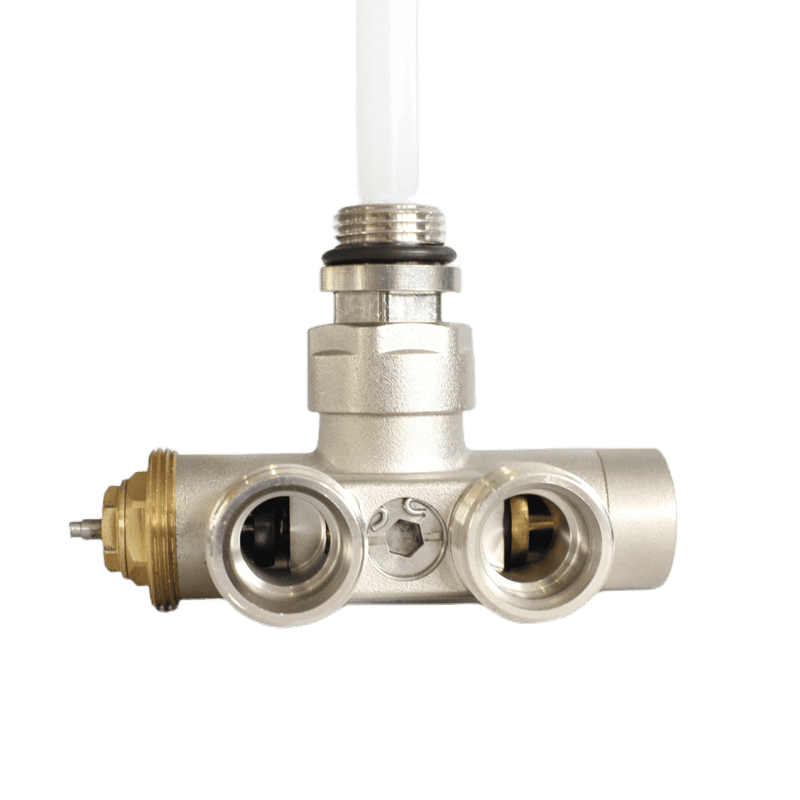 Temperature brass valve body