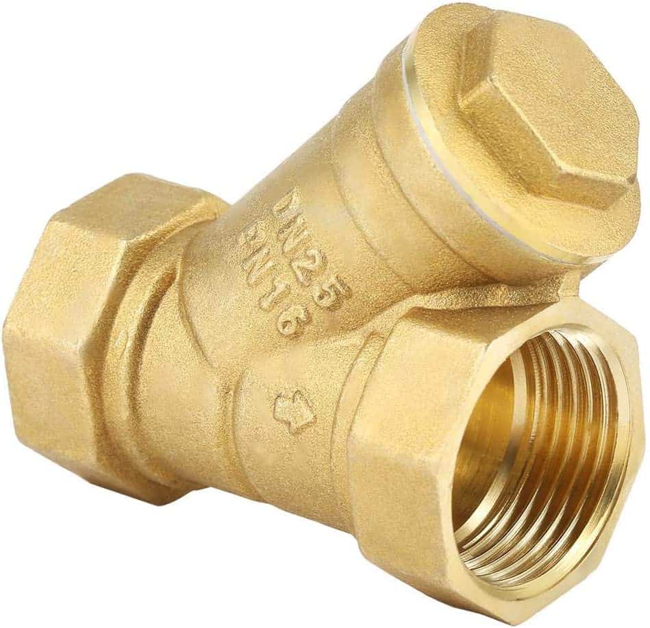 brass water y strainer