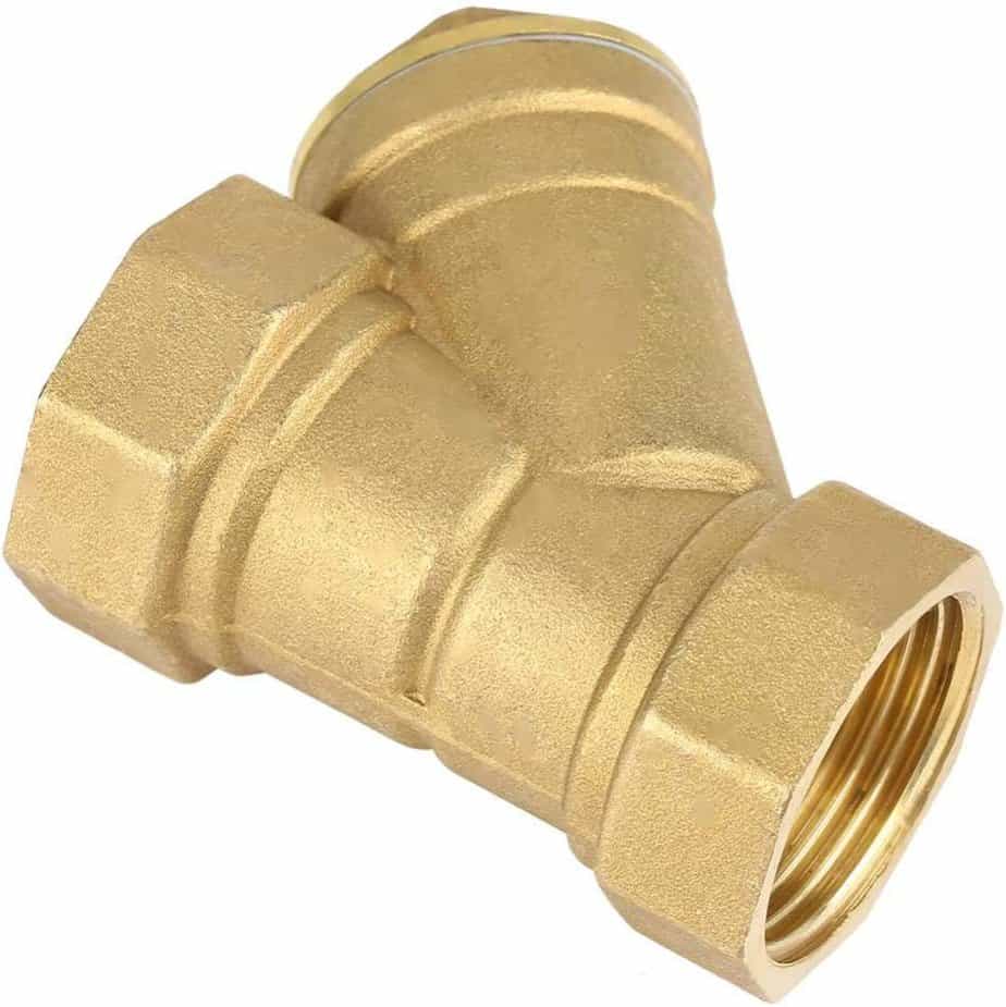 brass water y strainer