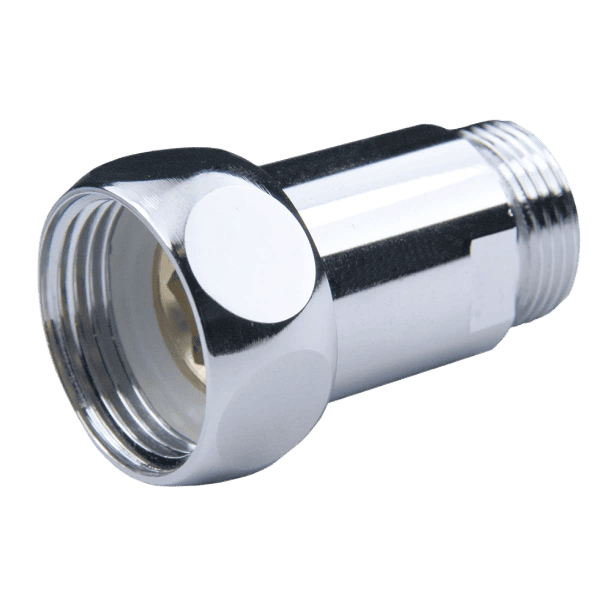 coupling fitting with chrome