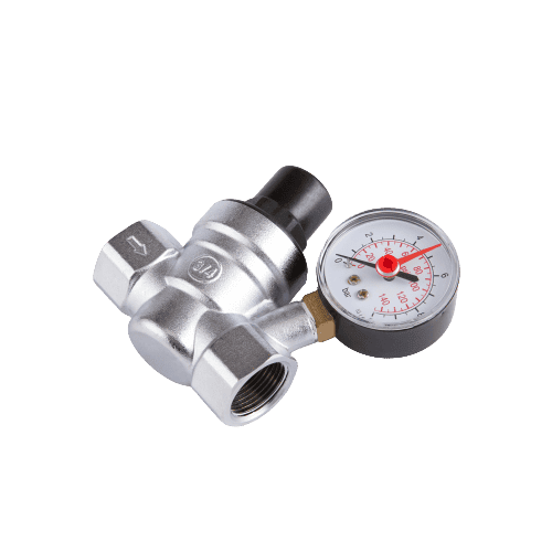 regulater with pressure gauge