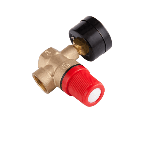 safety valve with gauge