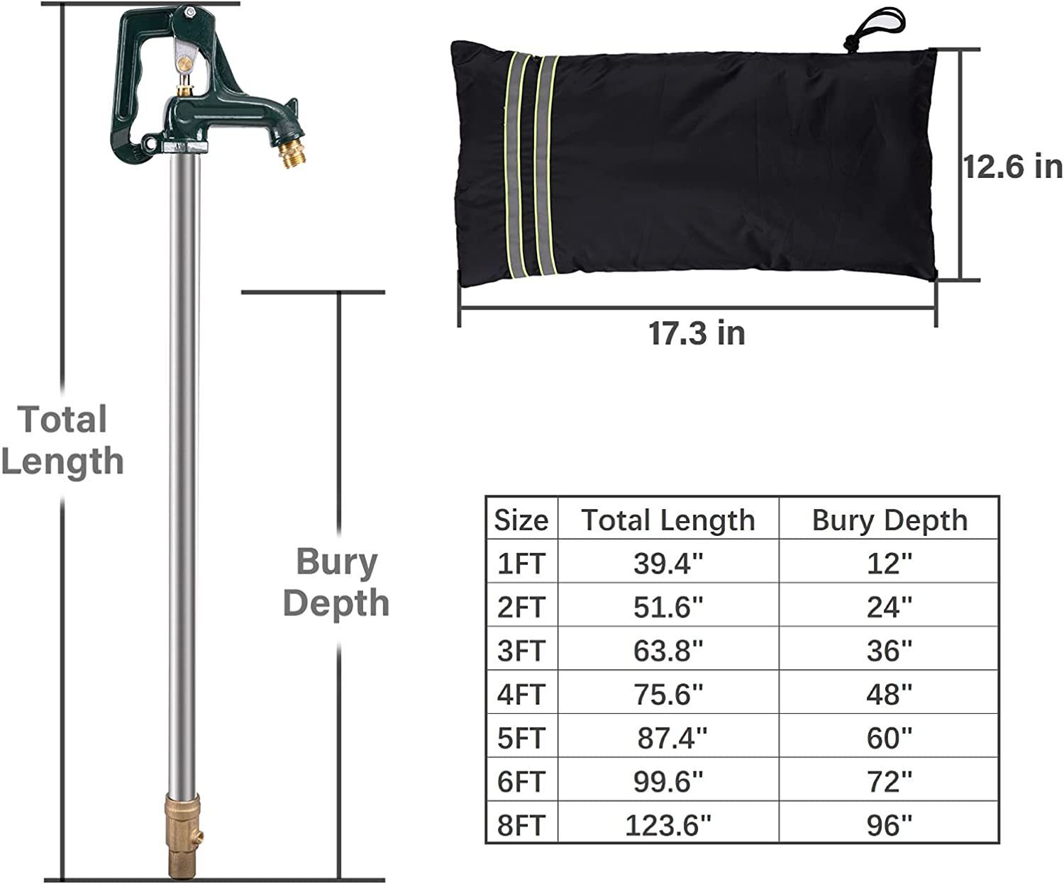 frost free yard hydrant