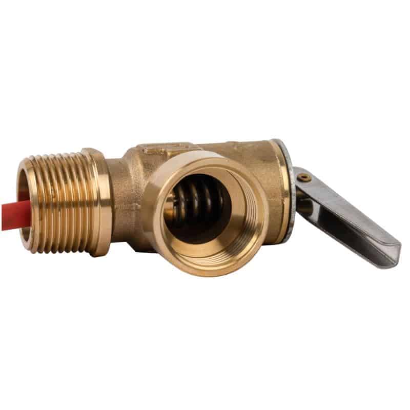 Brass TP Pressure Relief Valve 150PSI