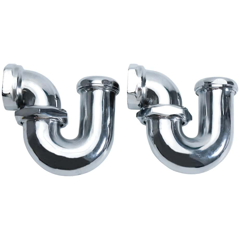 brass trap tubular cleanout repair p traps chrome plated 0892e