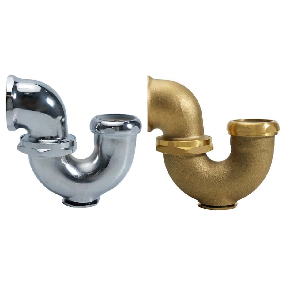 cast rough brass trap tubular cleanout repair p traps 0892f