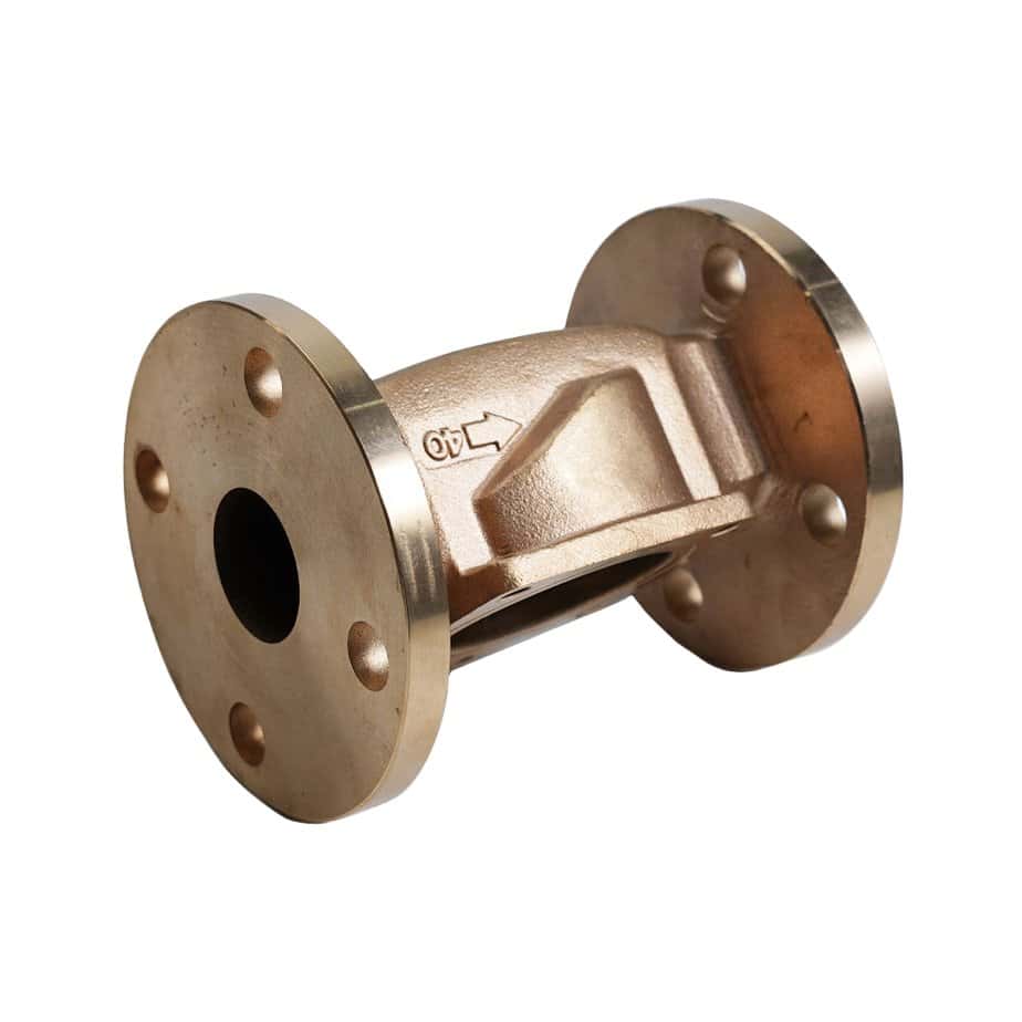 lead bronze flanded valve body 0869