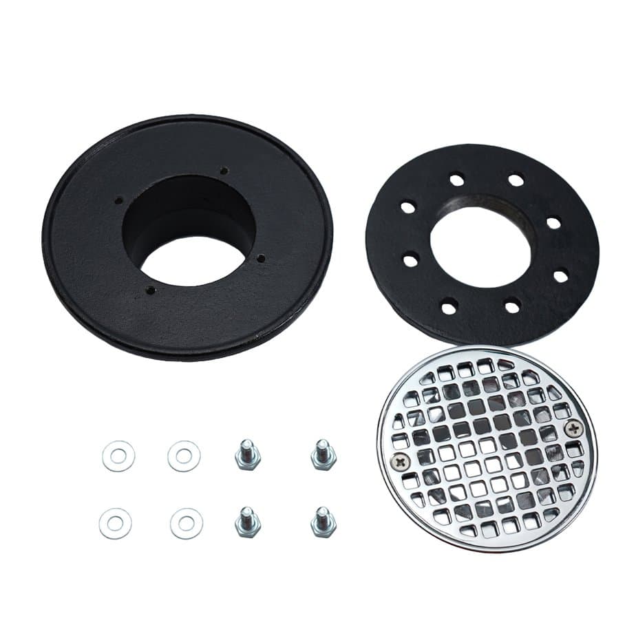 no hub cast iron adjustable shower and floor 0887f