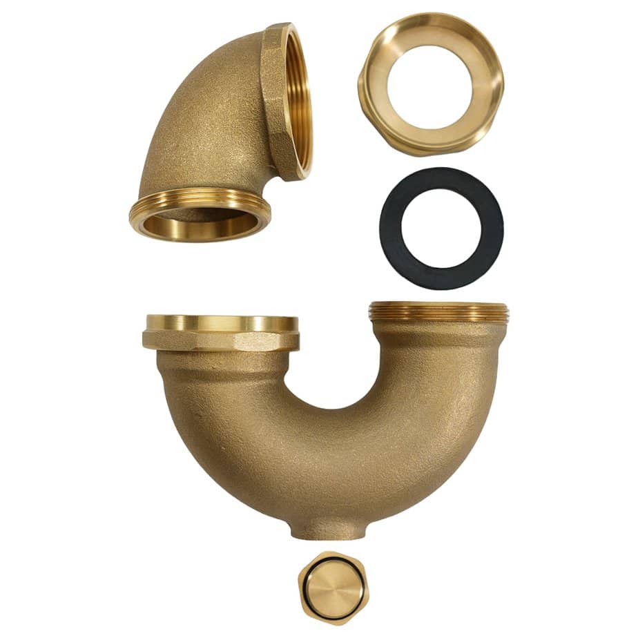 spare parts of rough casting brass trap